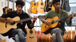 Tribute to Amin Toofani first time on two guitar cover gratitude [upl. by Billie239]