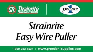 Strainrite Easy Wire Puller [upl. by Anaya]