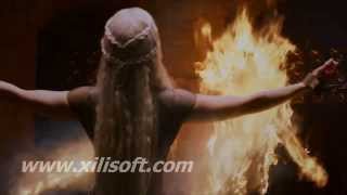 Game Of Thrones  Daenerys khaleesi And Dracarys All Scenes [upl. by Normac]