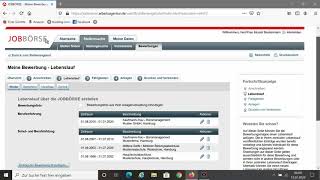 Bewerbungen unter der Jobbörse der Arbeitsagentur [upl. by Rollin]