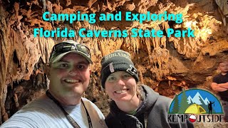 Camping and Exploring Florida Caverns State Park  Camping in the Florida Panhandle [upl. by Godewyn229]