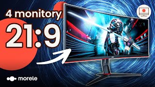 4 monitory 219 i recenzja Iiyama GB3466WQSUB1 🖥️ [upl. by Anez]