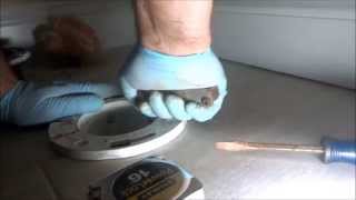 How to fix a broken Cast Iron Toilet Flange on a really Old house [upl. by Bills]