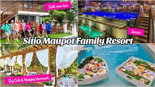 VLOG🐘SITIO MAUPOT FAMILY RESORT 2022  SUITE ROOM TOUR  JACUZZI NIGHT • Maiet Sangco [upl. by Sashenka]