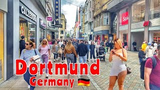 DortmundGermanyWalking tour in Dortmund city in Germany 4K HDR [upl. by Mira]