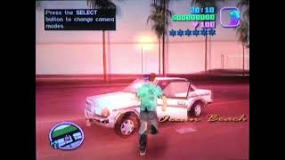 Its Been 22 years and 1 month since Grand Theft Auto Vice City was Released for the PS2  CRT TV [upl. by Ahtennek365]