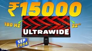 Top 5 Best Monitor Under 15000🔥Gaming Editing Productivity🔥Best Monitors Under 15000 In India 2024 [upl. by Allehc]