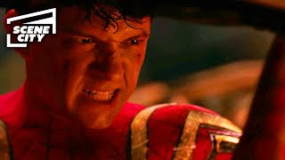 SpiderMan No Way Home Final Fight Scene Tom Holland Willem Dafoe Movie Clip [upl. by Hadden]