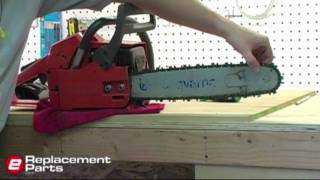 How to Tension a Chainsaw Chain [upl. by Torto]