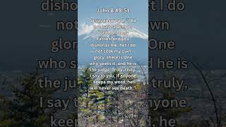 Journey of faith and spiritual growth  John 84951 Daily Bible Verse [upl. by Wandis147]