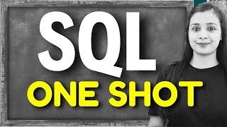 FULL SQL REVISION  SQL Complete A to Z🔥 Informatics Practices IP 😨Class 12  Half Yearly Exam [upl. by Sheedy]