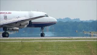 IFL Group Convair 5800 HD Takeoff [upl. by Shandie450]