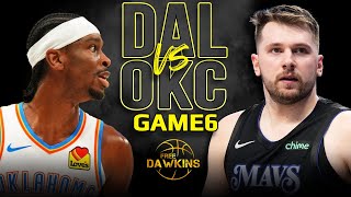 Dallas Mavericks vs OKC Thunder Game 6 Full Highlights  2024 WCSF  FreeDawkins [upl. by Pompea]