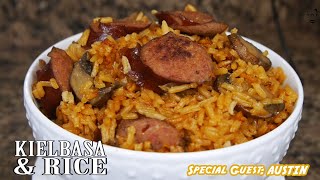 Kielbasa amp Rice  COOK Dont Be Lazy [upl. by Nitsirt]