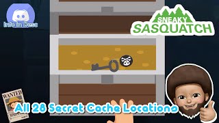 Sneaky Sasquatch  All 28 Secret Caches [upl. by Amorette]