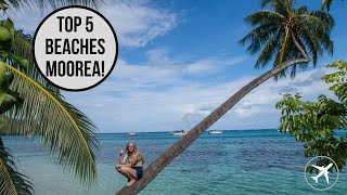 Exploring Top 5 Beaches MOOREA 2020  Drone [upl. by Guillaume]