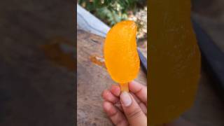 Mango 🥭 popsicle recipe 👌😘 shortvideos popsicle viralvideos icecream trindinge [upl. by Anaujat]