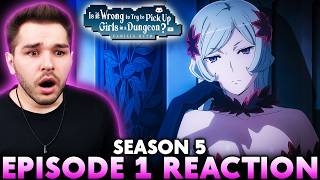 Danmachi SEASON 5 Episode 1 REACTION [upl. by Wellesley430]