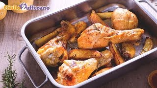 Cosce di pollo al forno [upl. by Vihs377]