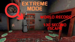 World Record Extreme Mode Granny Escape [upl. by Eikkin]