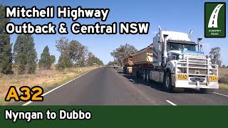 Driving from Nyngan to Dubbo – Mitchell Highway Outback amp Central NSW 4K [upl. by Jahdol]