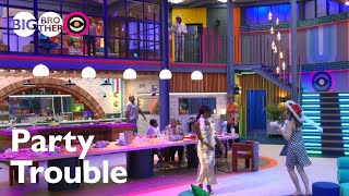 Trouble At The Party  Big Brother 2023 [upl. by Leavy]