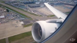 Lufthansa A319 Takeoff From Amsterdam Schiphol [upl. by Aneleiram]