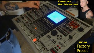 Roland MC909 Groovebox 2014 FACTORY PRESET DEMO Sampler Synthesizer TR909 [upl. by Tammie428]