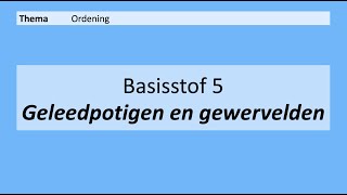 VMBO 3  Ordening  5 Gewervelden en geleedpotigen  8e editie [upl. by Notsud]