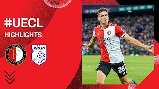 Pfff Wat een avond 😤  Highlights Feyenoord  FC Drita  Europa Conference League 20212022 [upl. by Chicoine444]