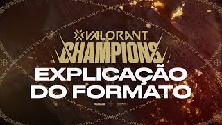 VALORANT Champions 2021 Explicação do formato [upl. by Giarla]