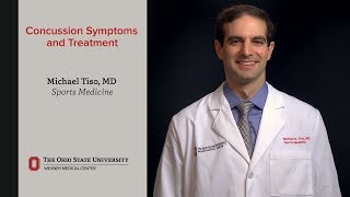 Concussion symptoms and treatment  Ohio State Medical Center [upl. by Aihsit]