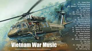 Top 100 Vietnam War Songs🎻BEST ROCK SONGS VIETNAM WAR MUSIC  Best Classic Rock Of 60s 70s [upl. by Sawyor937]