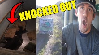 BAIT TRUCK PRANK IN CRAZY PIT THIEF KNOCKED OUT [upl. by Gesner]