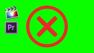 No  Stop  Error Sign  Green Screen Footage Free Download [upl. by Wixted285]