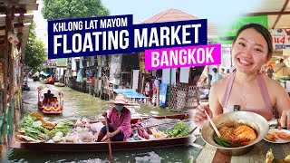 Khlong Lat Mayom Floating Market  Bangkok [upl. by Grae]