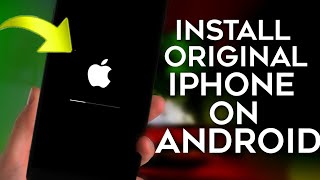 Real iPhone System Install On Android Complete 100✓True Method  No Fake [upl. by Carbone]