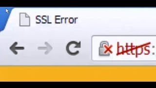 SSL connection error How to fix http error SSL protocol error [upl. by Ayikal]