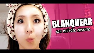 ACLARA Y BLANQUEA TU ROSTRO CON ESTOS SECRETOS CASEROS  JiniChannel [upl. by Anivla]