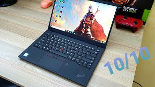 The Almost Perfect Laptop  Lenovo Think Pad X1 Carbon 7th Gen 2019 Review [upl. by Flagler]