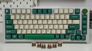 ⌨ Glorious GMMK PRO  Kailh BOX Rosa Rare lubed typing [upl. by Coonan776]