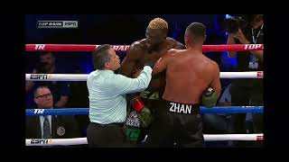 Efe Ajagba vs Zhan Kossobutskiy FULL FIGHT [upl. by Annaitat]