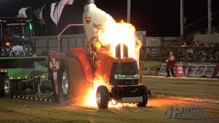 Tractor amp Truck Pulling Mishaps  2019  Wild Rides amp Fires [upl. by Namie849]