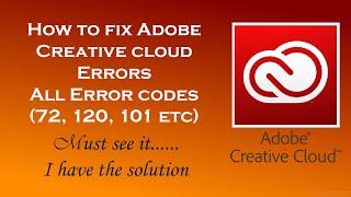 How to fix adobe Creative cloud error code 72  Adobe creative cloud desktop failed [upl. by Alleunam]