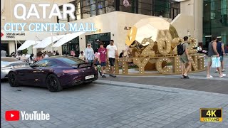 QATAR city center Doha mall  2022 4K UHD 60FPS [upl. by Atinreb157]