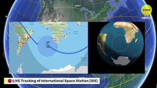 LIVE Tracking of International Space Station ISS [upl. by Cavan]