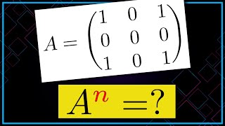 Calcular la Potencia Enésima de una Matriz método de INDUCCIÓN [upl. by Wehrle]