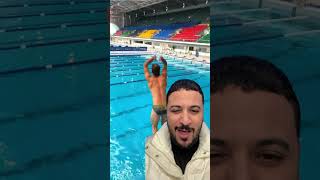 swim swimming flip sports duet ice iceaddict comedy funny diving [upl. by Eilyr]