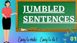 JUMBLED SENTENCES  PART  1  CLASSES 6th amp 7th [upl. by Ichabod]