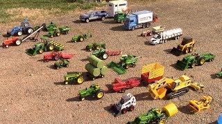 A Tour of My 116th Scale Toy Tractor Collection [upl. by Lamonica]